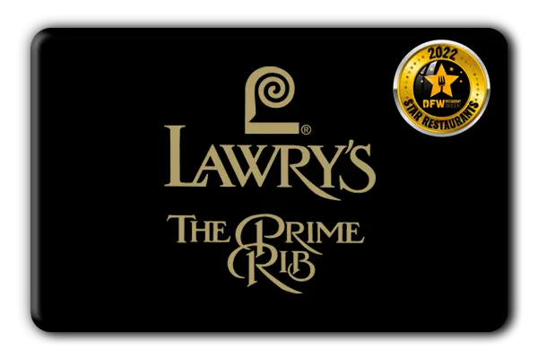 Lawry’s Prime Rib – Dallas